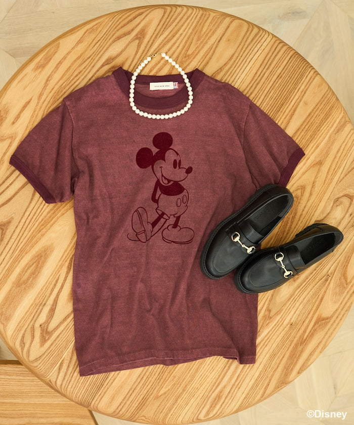 FREAK'S STORE MICKEY MOUSE 復古印花短袖T恤