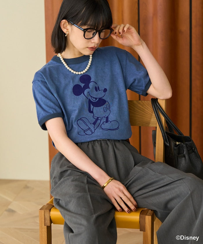 FREAK'S STORE MICKEY MOUSE 復古印花短袖T恤