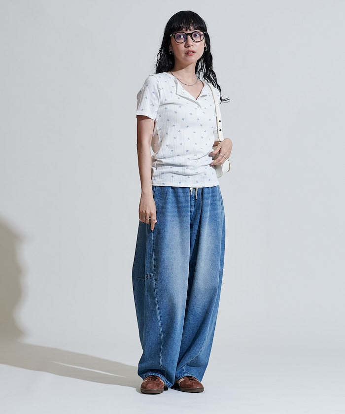 FREAK'S STORE 限定 錐形牛仔長褲