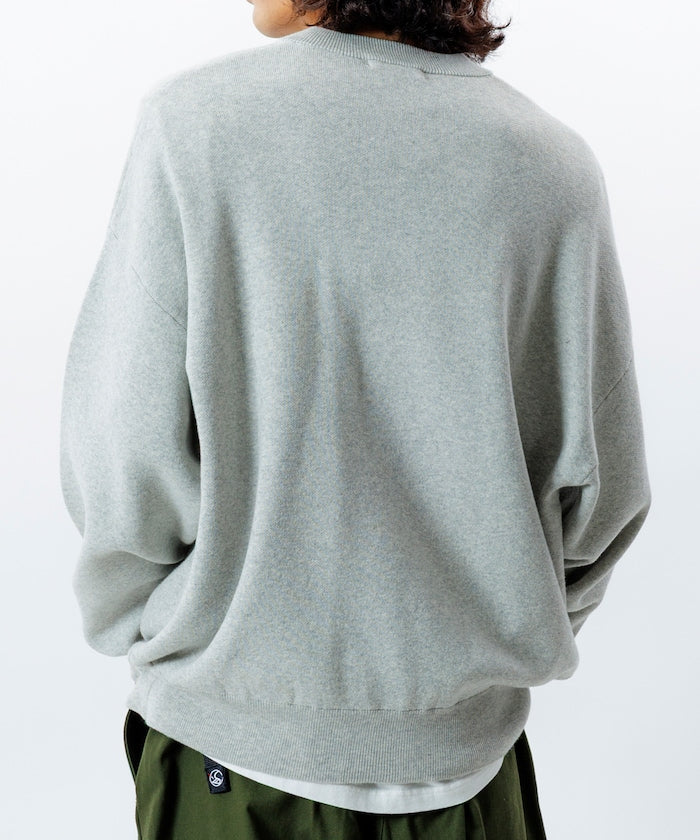 FREAK'S STORE Relax Fit Easy-Care Washable Henley Knit 亨利領長袖針織衫【預約商品 | 2025/12上旬出貨】