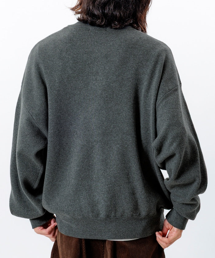 FREAK'S STORE Relax Fit Easy-Care Washable Henley Knit 亨利領長袖針織衫【預約商品 | 2025/12上旬出貨】