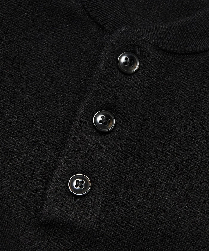 FREAK'S STORE Relax Fit Easy-Care Washable Henley Knit 亨利領長袖針織衫【預約商品 | 2025/12上旬出貨】