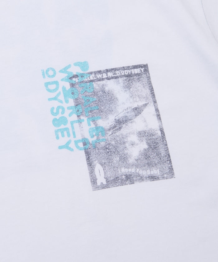 I Need You Baby アイニーヂューベイべーPARALLEL WORLD ODYSSEY Mystical Photo TEE 印花短袖T恤
