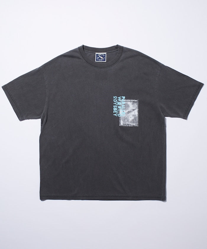 I Need You Baby アイニーヂューベイべーPARALLEL WORLD ODYSSEY Mystical Photo TEE 印花短袖T恤