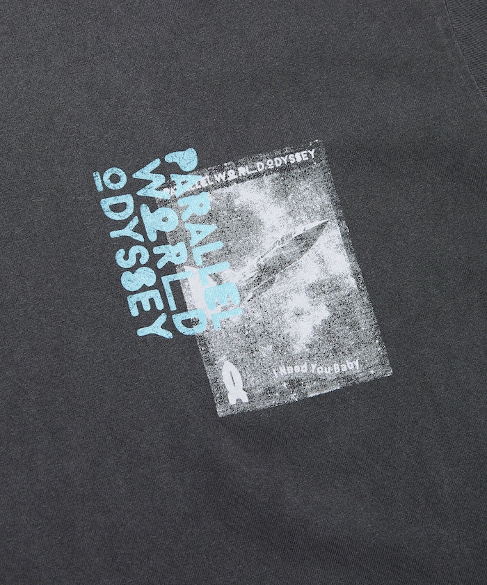 I Need You Baby アイニーヂューベイべーPARALLEL WORLD ODYSSEY Mystical Photo TEE 印花短袖T恤