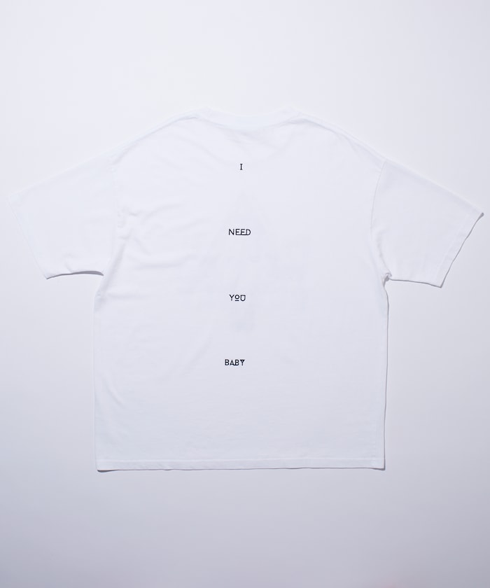 I Need You Baby アイニーヂューベイべー PARALLEL WORLD ODYSSEY Triangle Logo TEE 印花短袖T恤