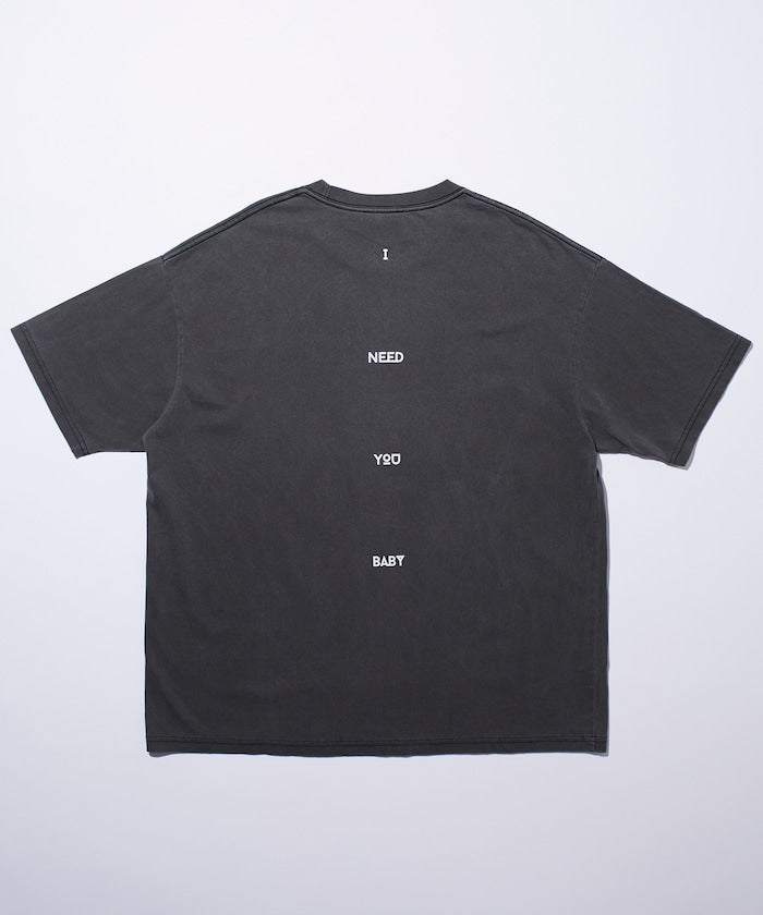 I Need You Baby アイニーヂューベイべー PARALLEL WORLD ODYSSEY Triangle Logo TEE 印花短袖T恤