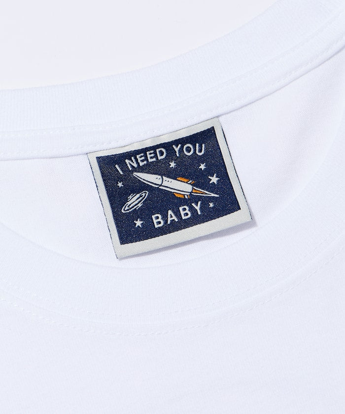 I Need You Baby アイニーヂューベイべー PARALLEL WORLD ODYSSEY ASTROMAN TEE 印花短袖T恤