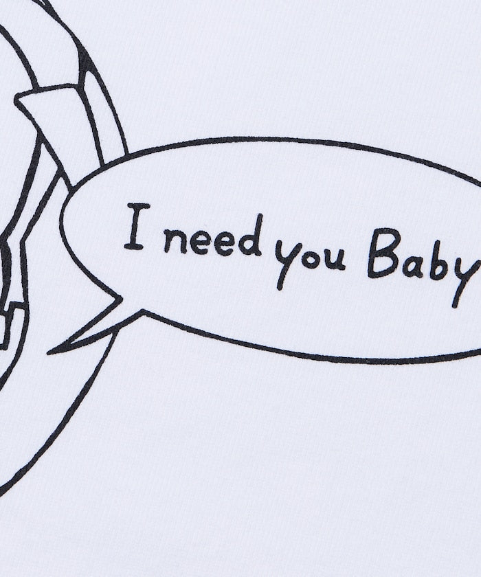 I Need You Baby アイニーヂューベイべー PARALLEL WORLD ODYSSEY ASTROMAN TEE 印花短袖T恤