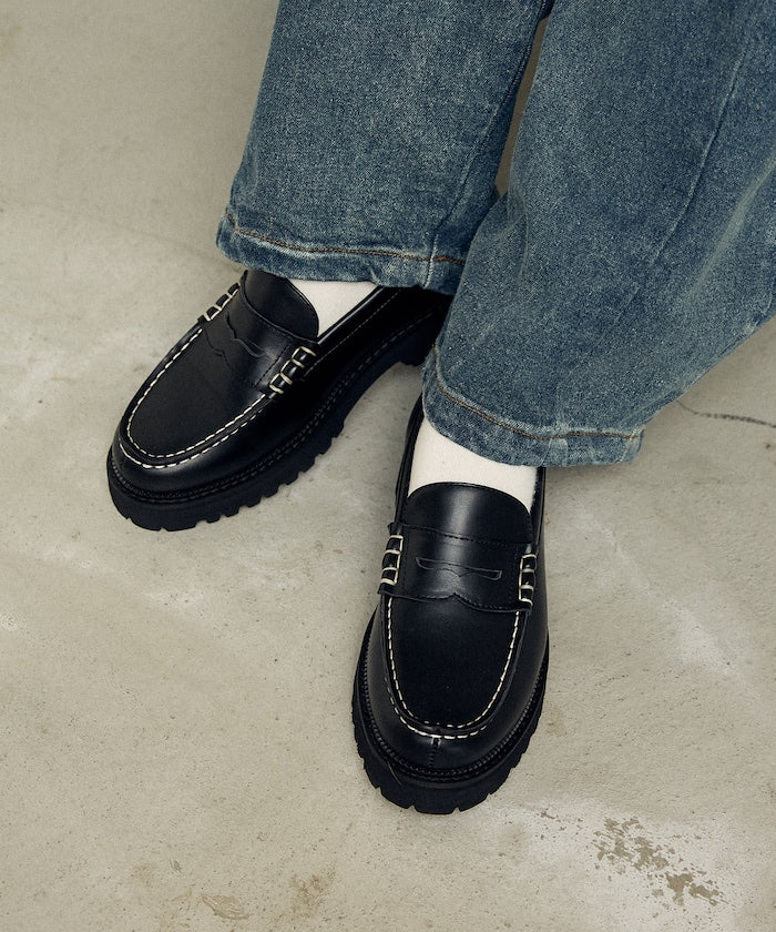 FREAK'S STORE moccasin Loafers 限定厚底樂福鞋【預約商品 | 2025/10上旬出貨】