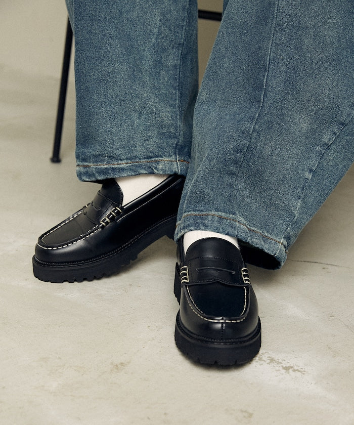 FREAK'S STORE moccasin Loafers 限定厚底樂福鞋【預約商品 | 2025/10上旬出貨】