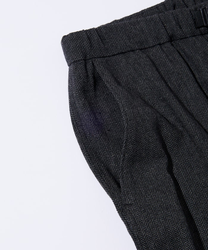 FREAK'S STORE Wide-cut wool-like climbing Pants 寬版羊毛休閒褲