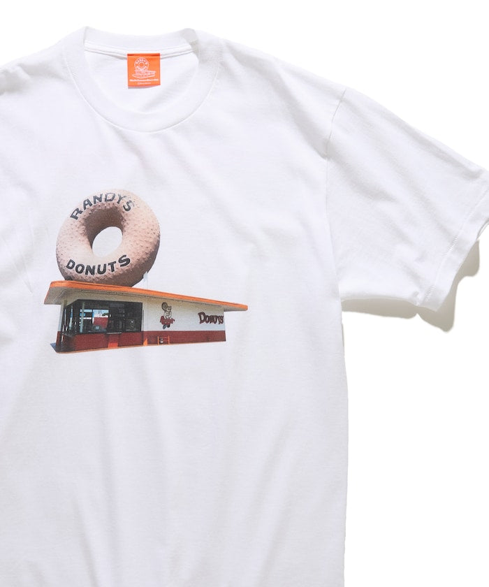FREAK'S STORE x Randy’s Donut INGLEWOOD SHOP PHOTO TEE 印花短袖T恤