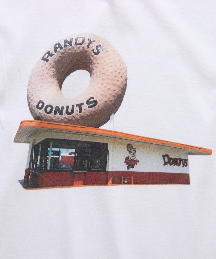 FREAK'S STORE x Randy’s Donut INGLEWOOD SHOP PHOTO TEE 印花短袖T恤
