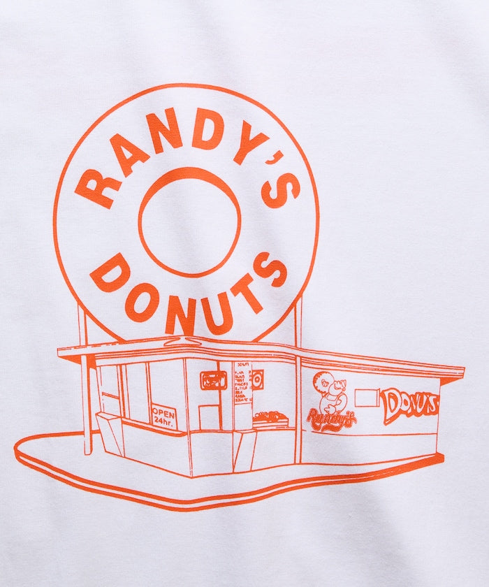 FREAK'S STORE x Randy’s Donut INGLEWOOD SHOP ILLUST TEE 印花短袖T恤