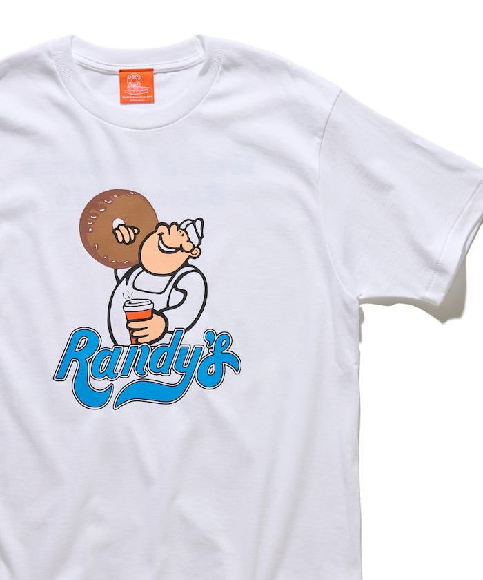FREAK'S STORE x Randy’s Donut RANDYS BOY BLUE TEE 印花短袖T恤