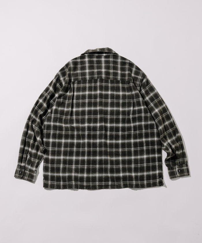 FREAK'S STORE 開襟長袖格紋襯衫【預約商品 | 2025/09下旬出貨】