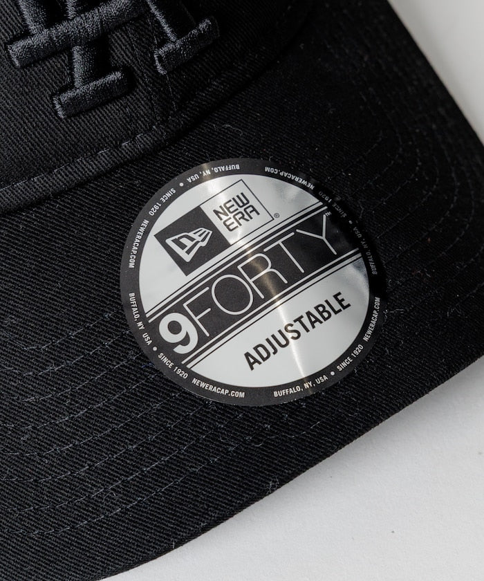 NEW ERA × FREAK'S STORE 9FORTY Tonal Logo / 940 美國大聯盟刺繡LOGO棒球帽