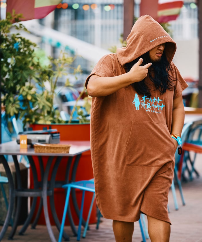 FREAK'S STORE x SAUVENIR All-Night Outdoor Sauna Poncho Pile 戶外桑拿斗篷