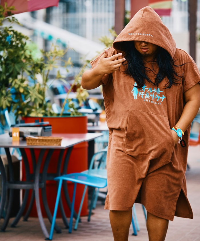 FREAK'S STORE x SAUVENIR All-Night Outdoor Sauna Poncho Pile 戶外桑拿斗篷
