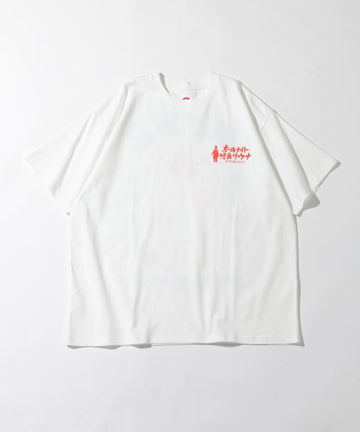 FREAK'S STORE x SAUVENIR All Night Nora Sauna Back Design Short Sleeve T-Shirt 限定 背部設計短袖T恤