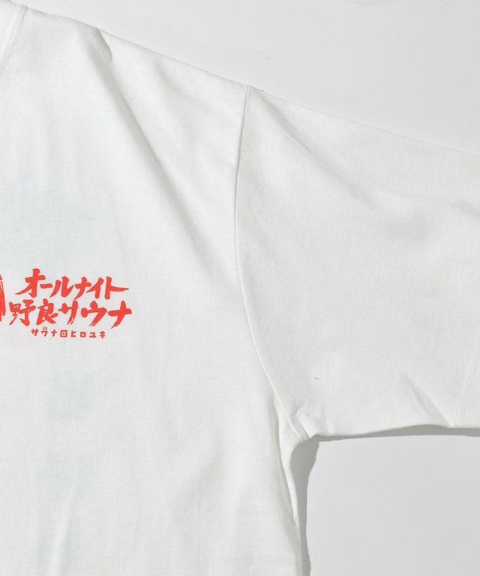 FREAK'S STORE x SAUVENIR All Night Nora Sauna Back Design Short Sleeve T-Shirt 限定 背部設計短袖T恤