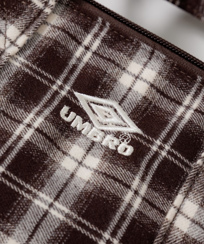 FREAK'S STORE x UMBRO flannel Mini Boston Bag 格紋迷你波士頓包