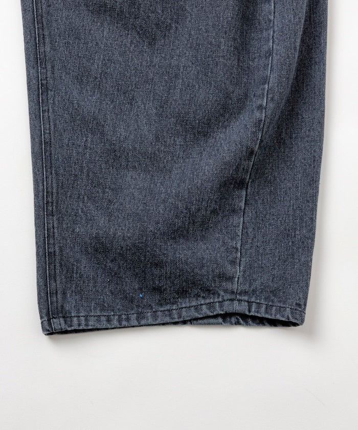 FREAK'S STORE Wide silhouette curved Denim pants 寬鬆繭型牛仔褲【預約商品 | 2025/11下旬出貨】