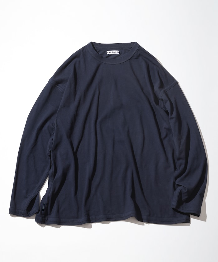 CAHLUMN 2-Pack Reversible Long Sleeve Tee “REGULAR FIT” 雙面長袖上衣(兩件組)