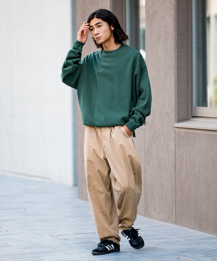 FREAK'S STORE 2025秋冬款 12oz經典短版厚磅圓領大學T