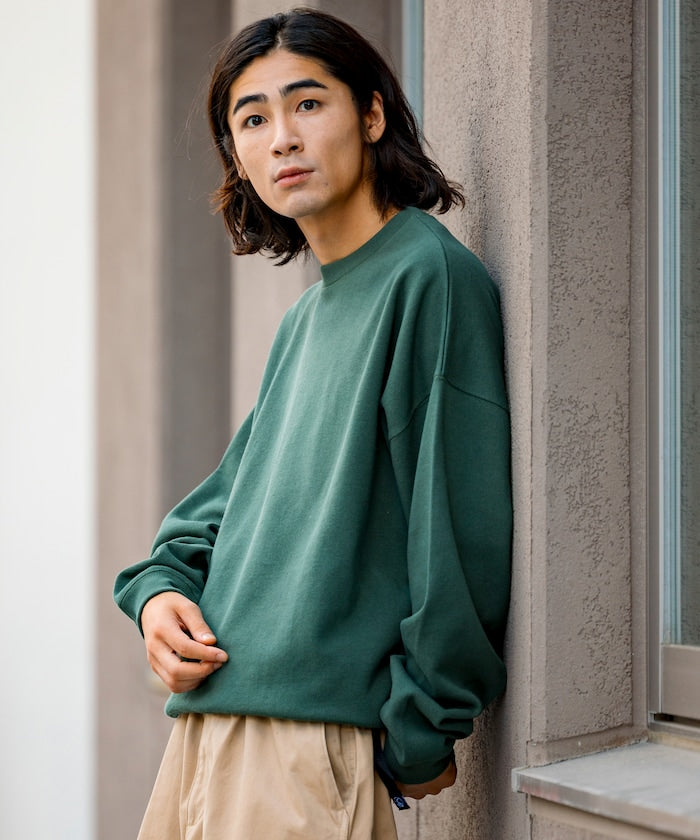 FREAK'S STORE 2025秋冬款 12oz經典短版厚磅圓領大學T