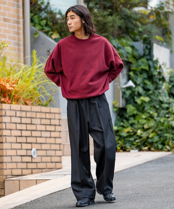 FREAK'S STORE 2025秋冬款 12oz經典短版厚磅圓領大學T
