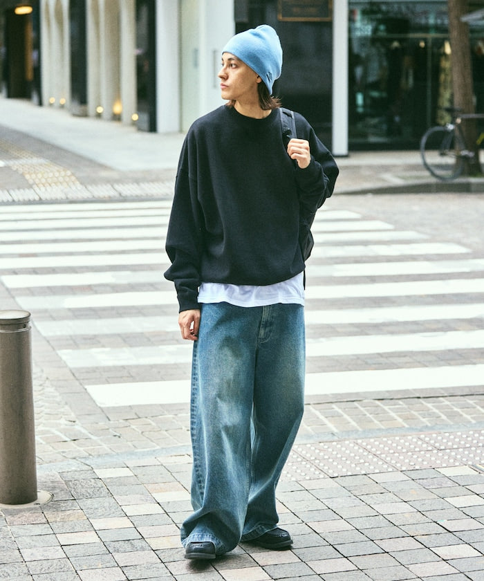 FREAK'S STORE 2025秋冬款 12oz經典短版厚磅圓領大學T