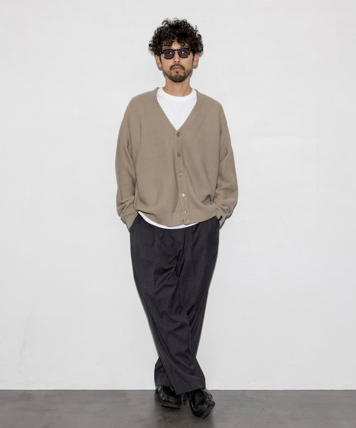 RED KAP Custom-made garter stitch solid Cardigan 針織開襟衫