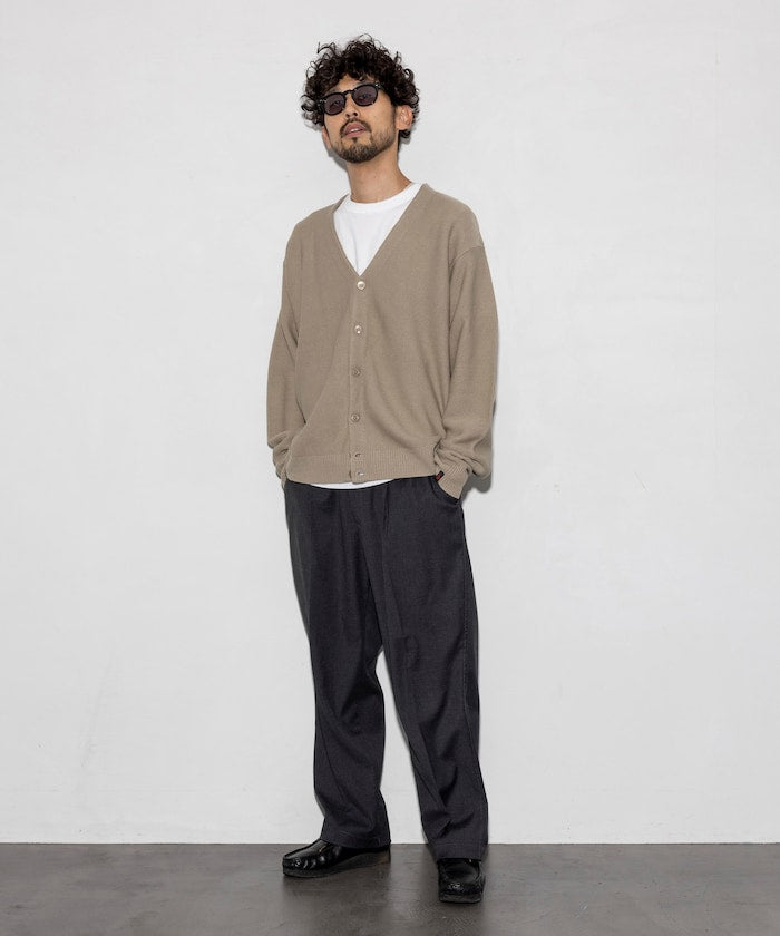 RED KAP Custom-made garter stitch solid Cardigan 針織開襟衫