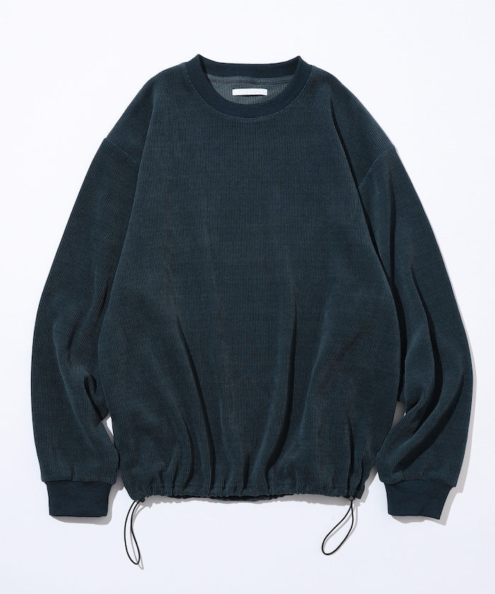 Firsthand Relaxed Fit Spindle Cutout Tops 寬版圓領大學T