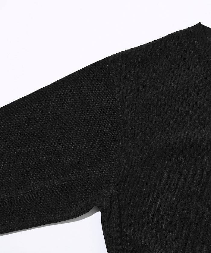 Firsthand Relaxed Fit Spindle Cutout Tops 寬版圓領大學T