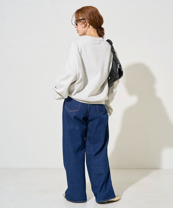 FREAK'S STORE 2025秋冬款 12oz經典短版厚磅圓領大學T