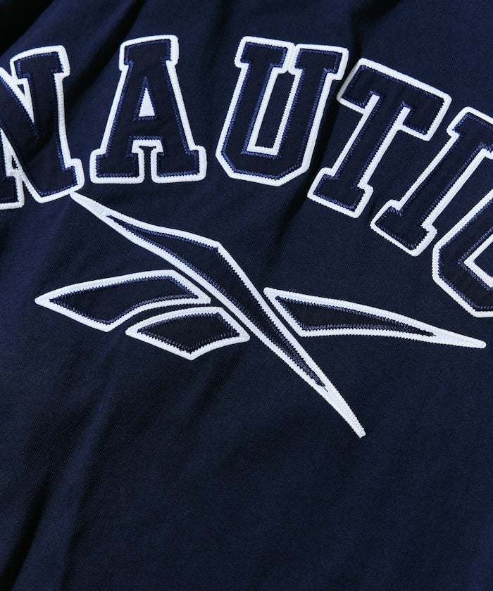 Reebok × NAUTICA 限定 雙品牌標誌圓領短袖T恤
