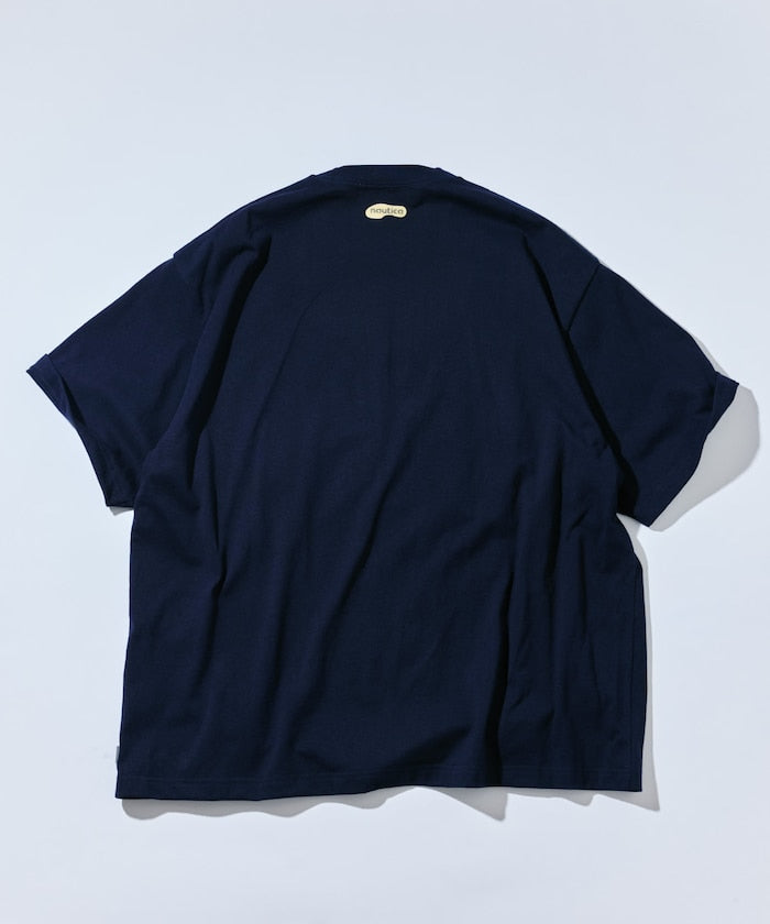 Reebok × NAUTICA 限定 雙品牌標誌圓領短袖T恤