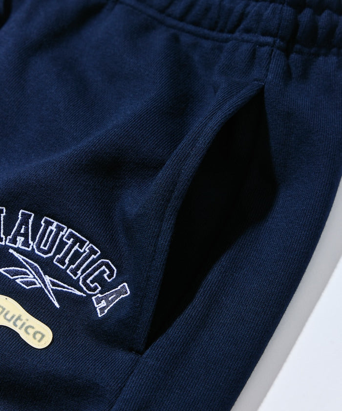 Reebok × NAUTICA 限定 品牌標誌抽繩運動長褲