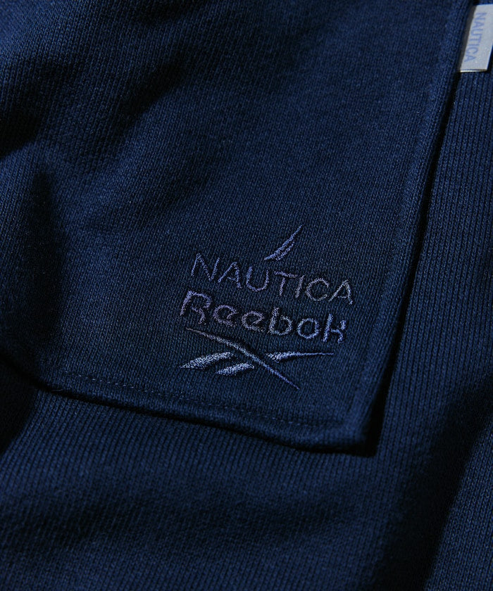 Reebok × NAUTICA 限定 品牌標誌抽繩運動長褲