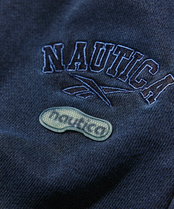 Reebok × NAUTICA 限定 雙品牌標誌運動長褲