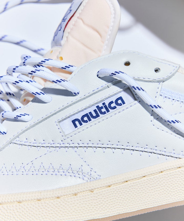 Reebok × NAUTICA CLUB C 85 VINTAGE 聯名限定復古運動休閒鞋