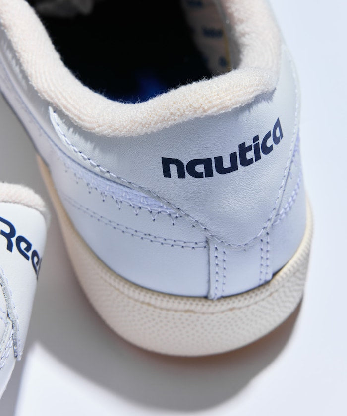 Reebok × NAUTICA CLUB C 85 VINTAGE 聯名限定復古運動休閒鞋