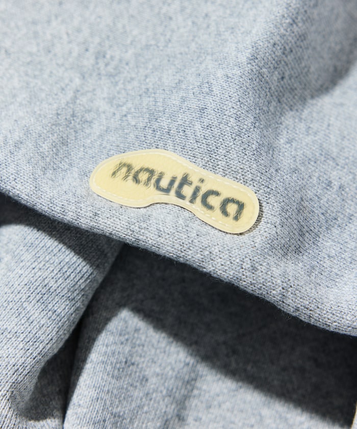 Reebok × NAUTICA 限定 聯名LOGO短版拉鍊連帽外套【預約商品 | 2025/10下旬出貨】