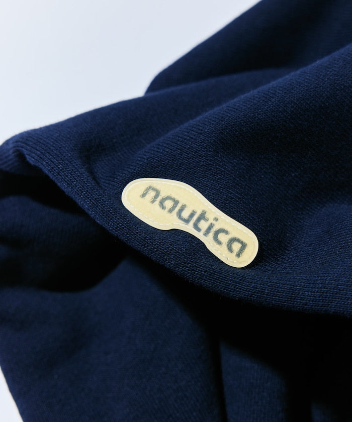 Reebok × NAUTICA 限定 聯名LOGO短版拉鍊連帽外套【預約商品 | 2025/10下旬出貨】