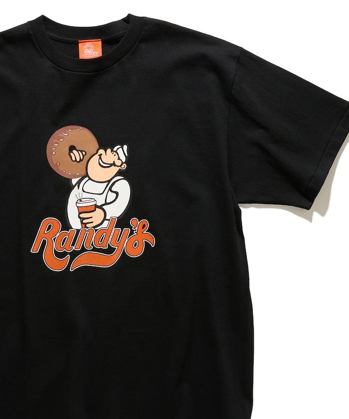 FREAK'S STORE x Randy’s Donut RANDYS BOY ORANGE FS LIMITED TEE 印花短袖T恤
