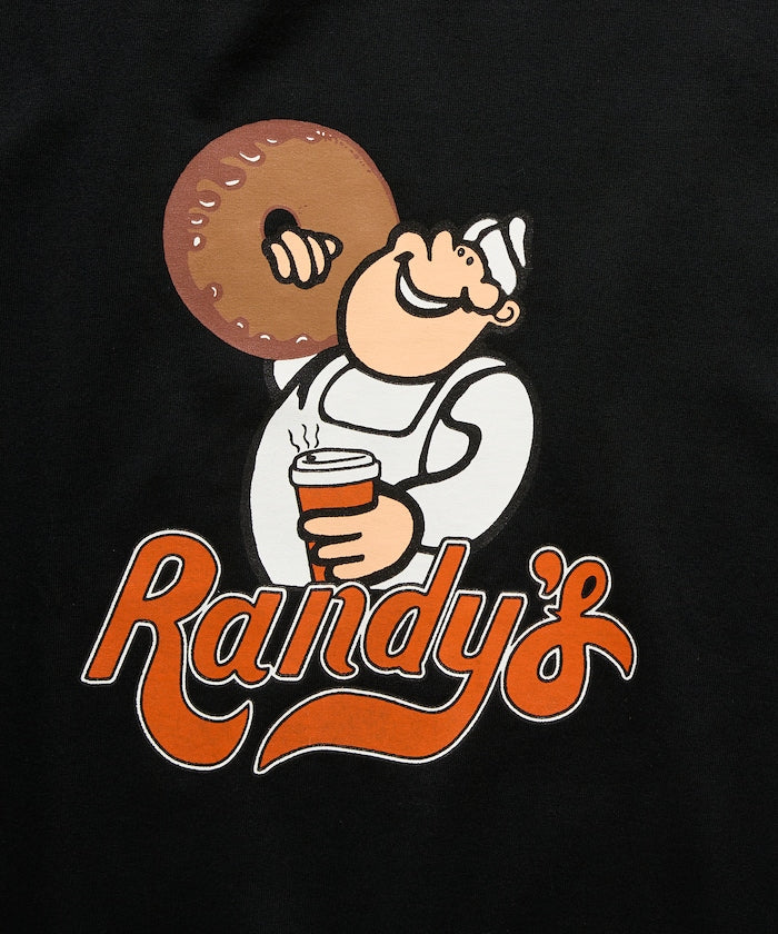 FREAK'S STORE x Randy’s Donut RANDYS BOY ORANGE FS LIMITED TEE 印花短袖T恤
