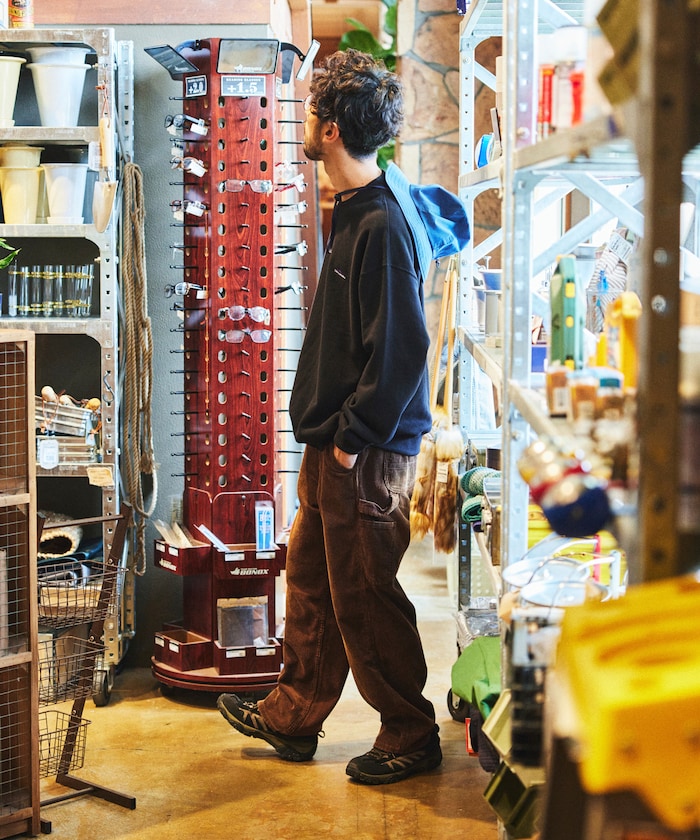 THOUSAND MILE X FREAK'S STORE 限定寬版刺繡大學T